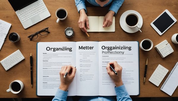 Organiser son quotidien professionnel : méthodes pour une meilleure efficacité personnelle